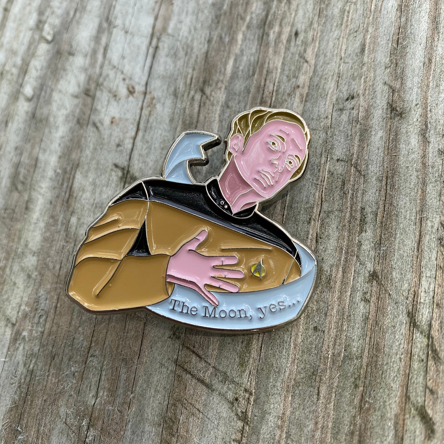 That’ll be my home... Star Trek The Next Generation Lt Barclay Soft Enamel Pin