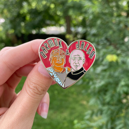 Darmok and Jalad at Tanagra - Star Trek: The Next Generation Hard Enamel Pin