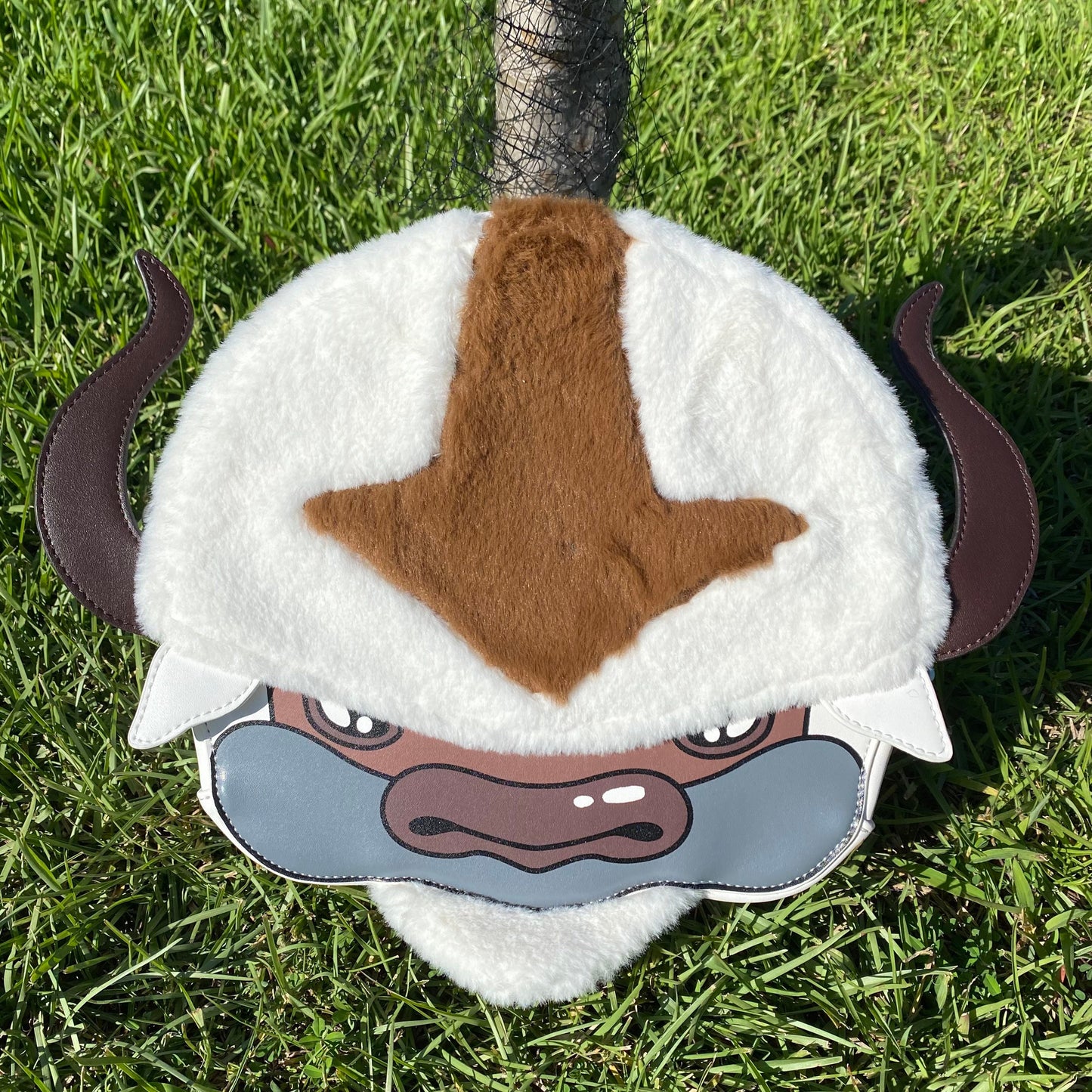 Furry Bison Appa Backpack and Crossbody Bag Bag