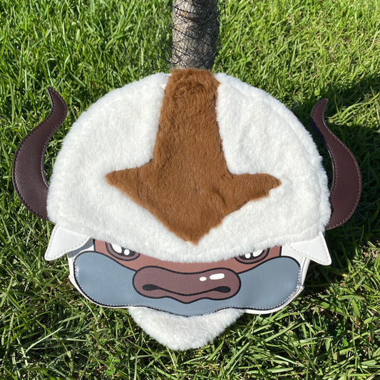 Furry Bison Appa Backpack and Crossbody Bag Bag