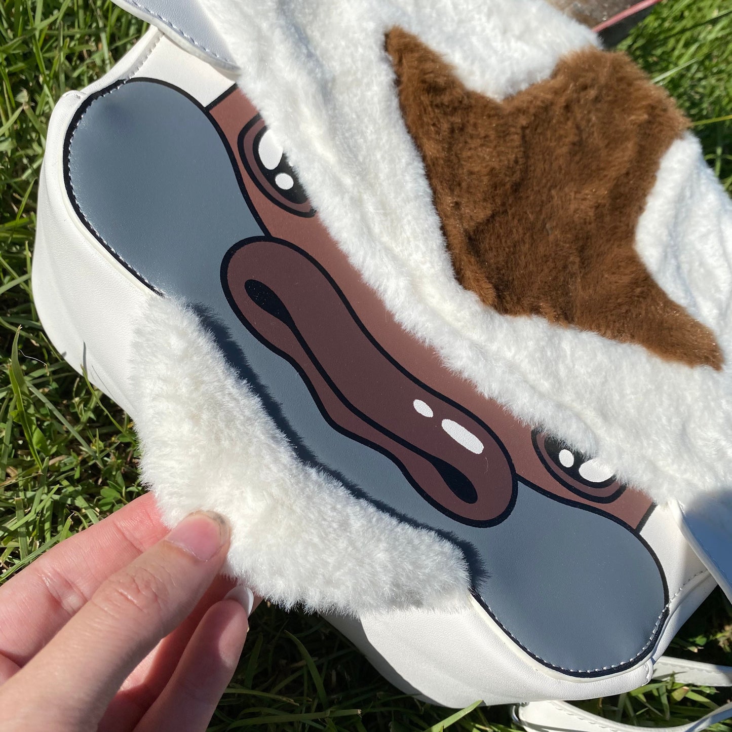Furry Bison Appa Backpack and Crossbody Bag Bag