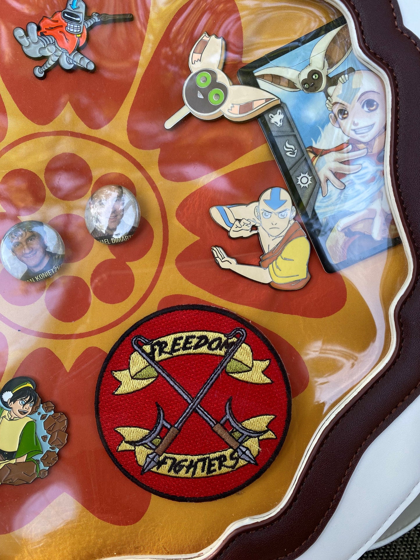 ATLA Jet Freedom Fighters Iron-on Embroidered Patch