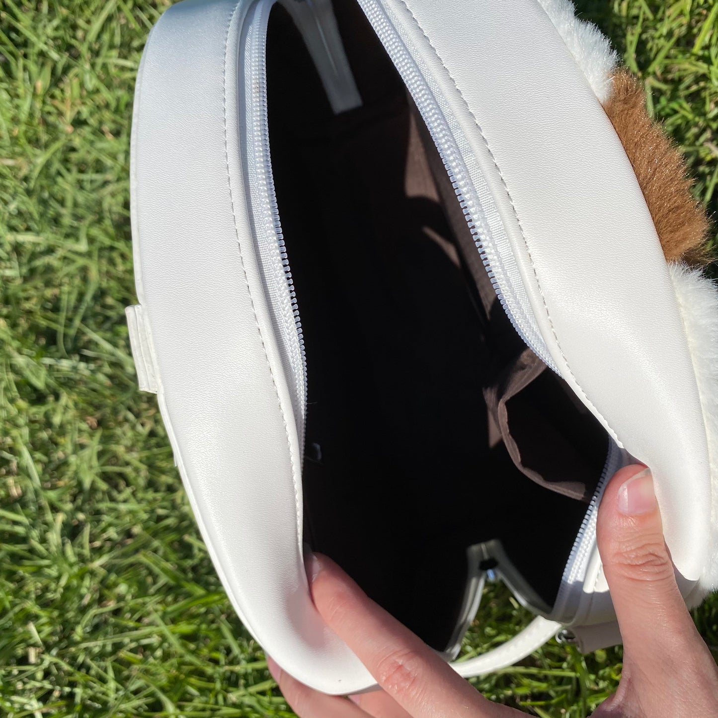 Furry Bison Appa Backpack and Crossbody Bag Bag