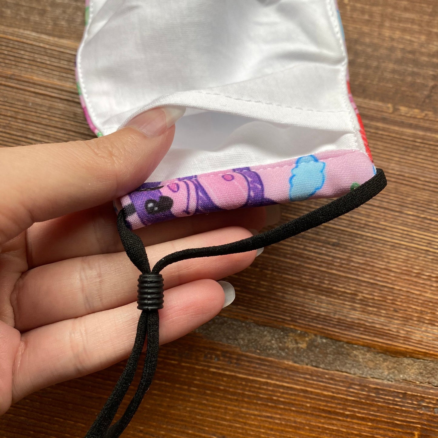 Rainbow Monkey Adult sized Face Mask