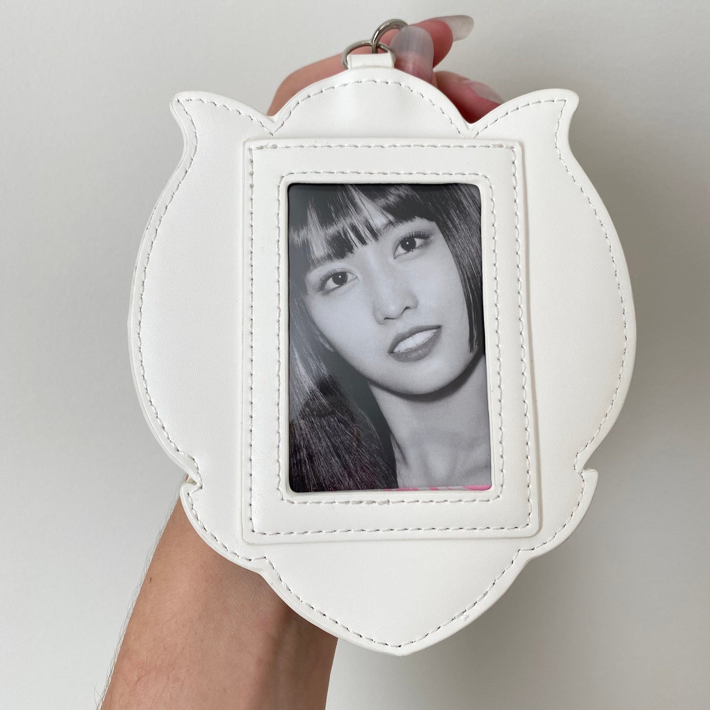 ATLA Little Lemur Momo Pleather ID Card Keychain with Wrist Strap