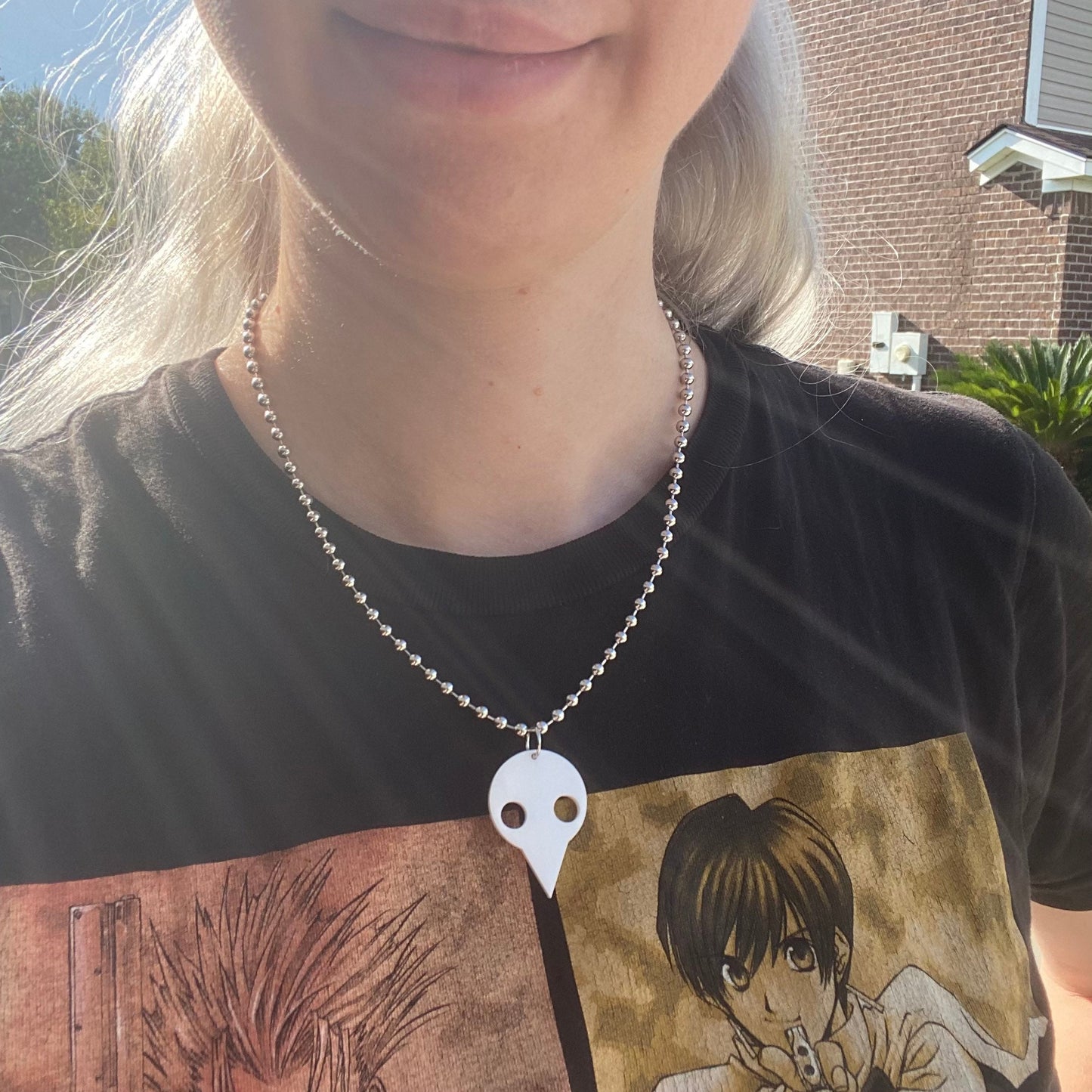 NGE Angel Sachiel Acrylic Necklace