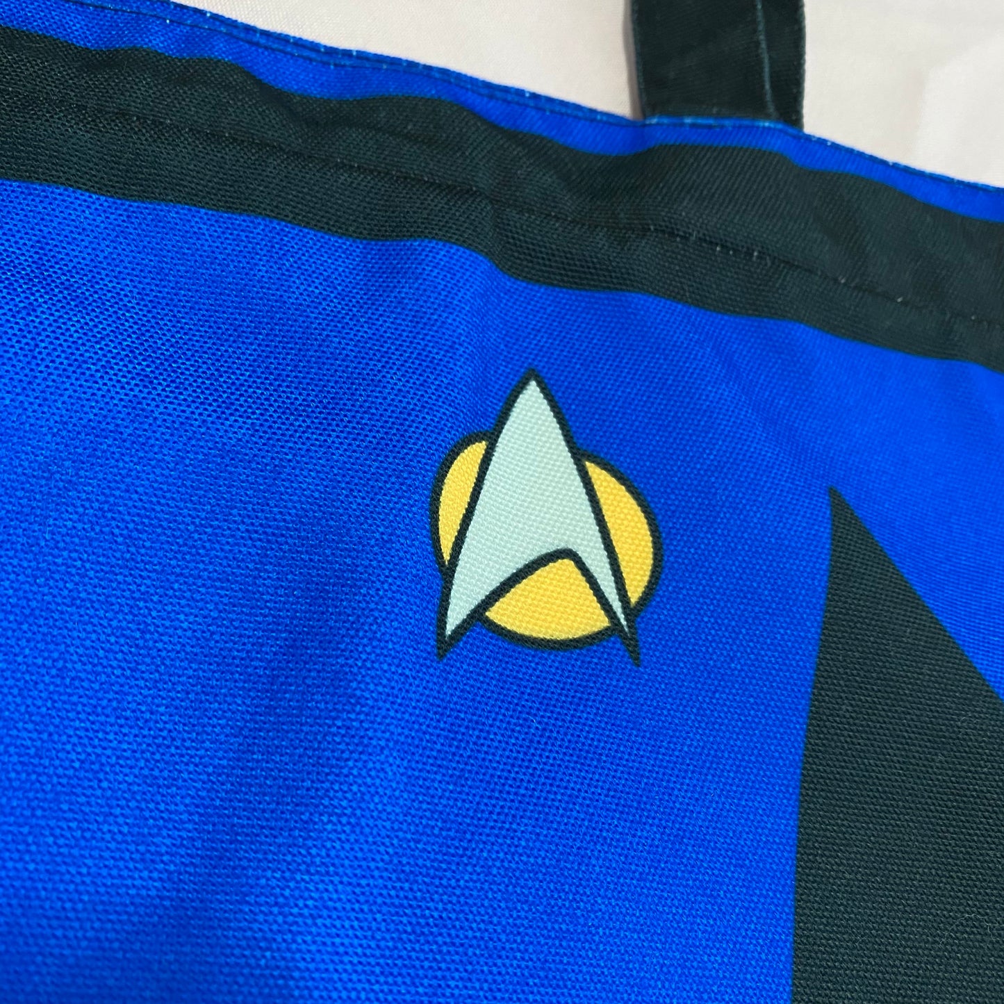 Star Trek TNG Medical/Science Uniform Inspired Tote Bag