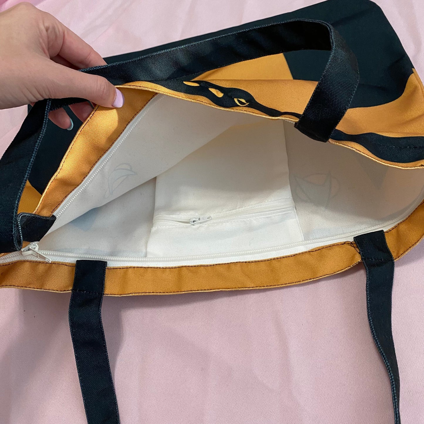 Star Trek TNG Security/OPS Uniform Data Inspired Tote Bag