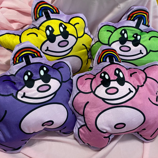 Rainbow Monkey Pillow Plushies