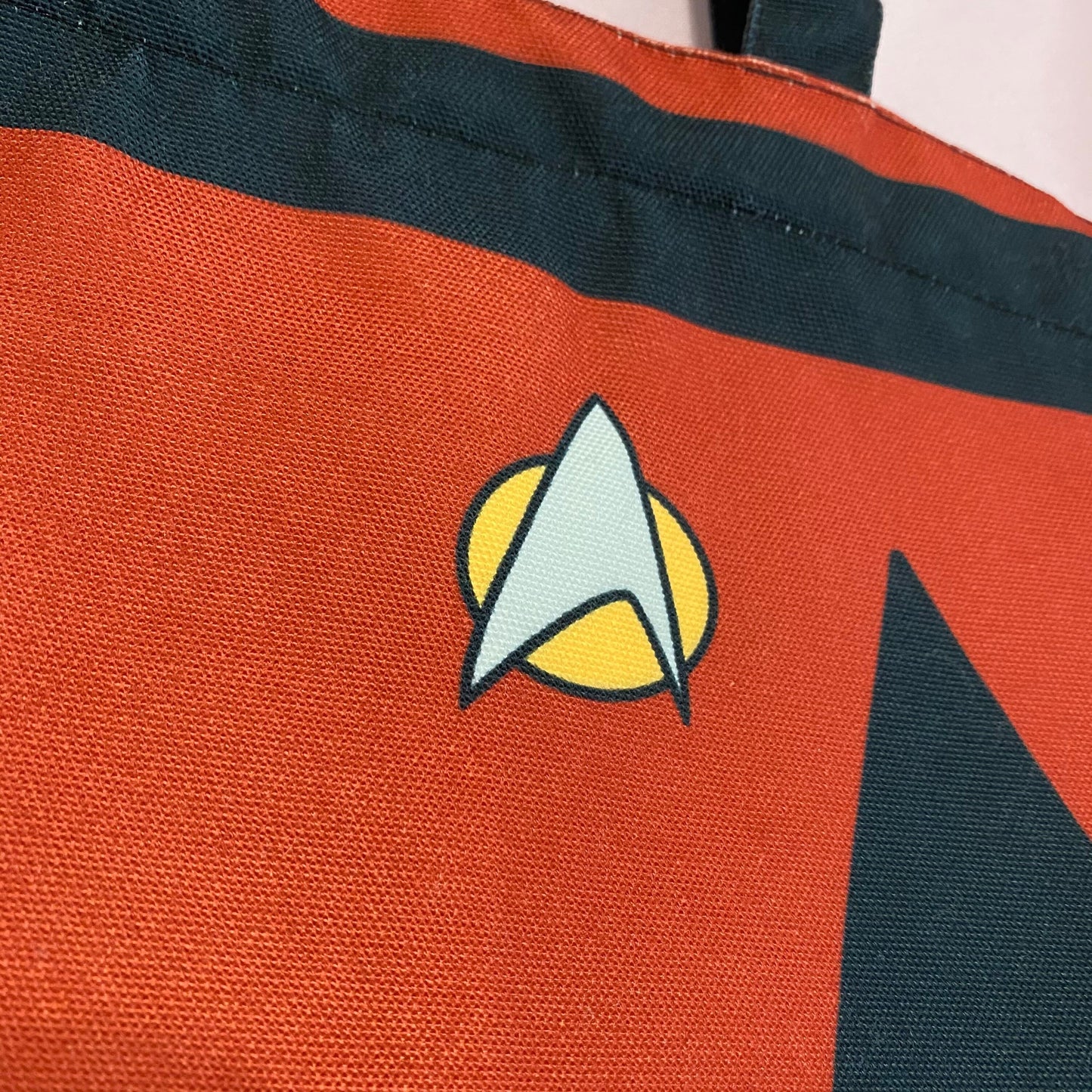 Star Trek TNG Command Uniform Captain Picard Inspired Tote Bag