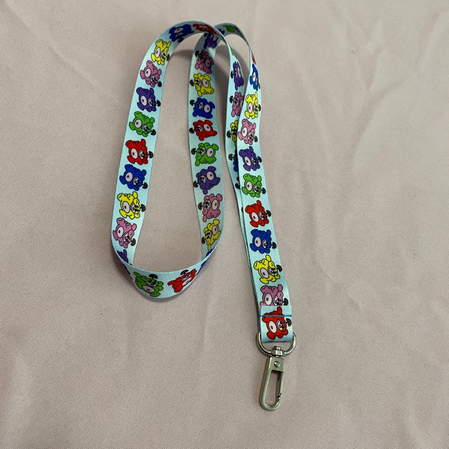 Dancing Rainbow Monkey Lanyard
