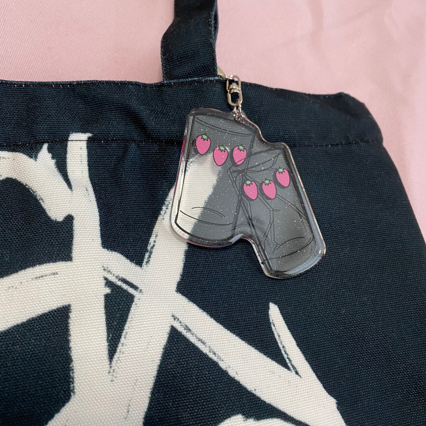 Nana Inspired Black Stones / BLAST Broken Rose Tour Tote Bag