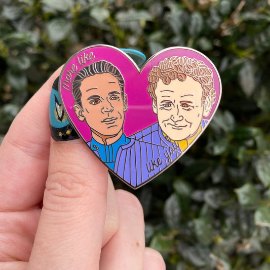 Star Trek Deep Space 9 “More like you…” O’Brien and Bashir Hard Enamel Pin