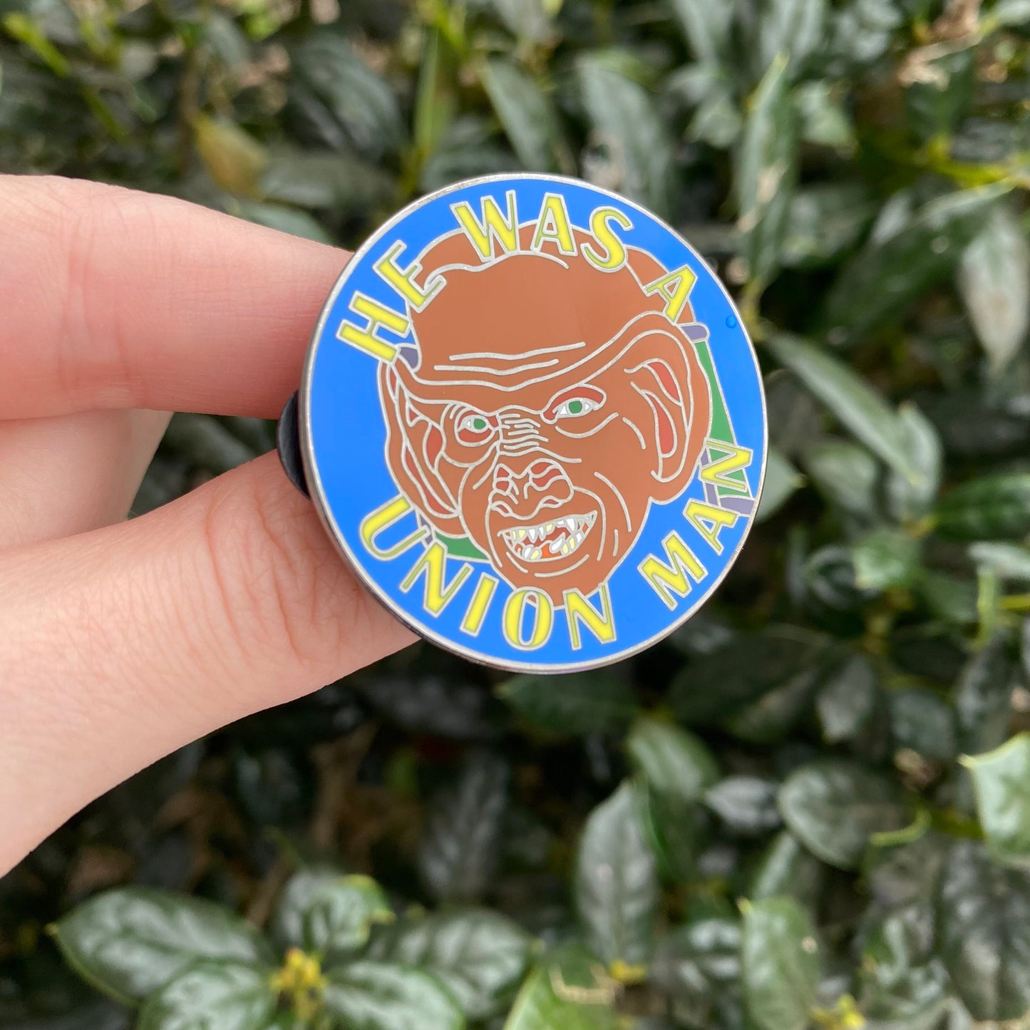 Star Trek Deep Space Nine Ferengi Rom “He was a UNION MAN” Hard Enamel Pin