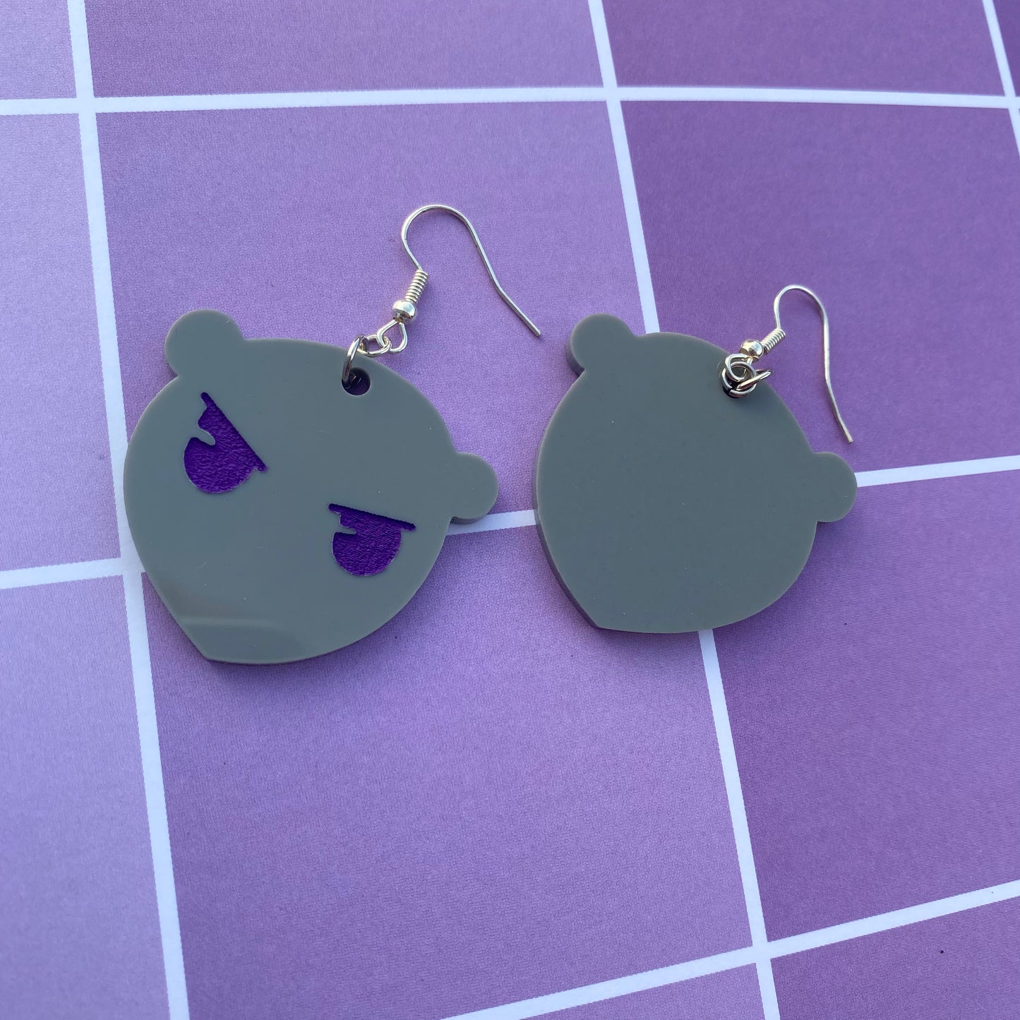 Rat Yuki Acrylic Earrings