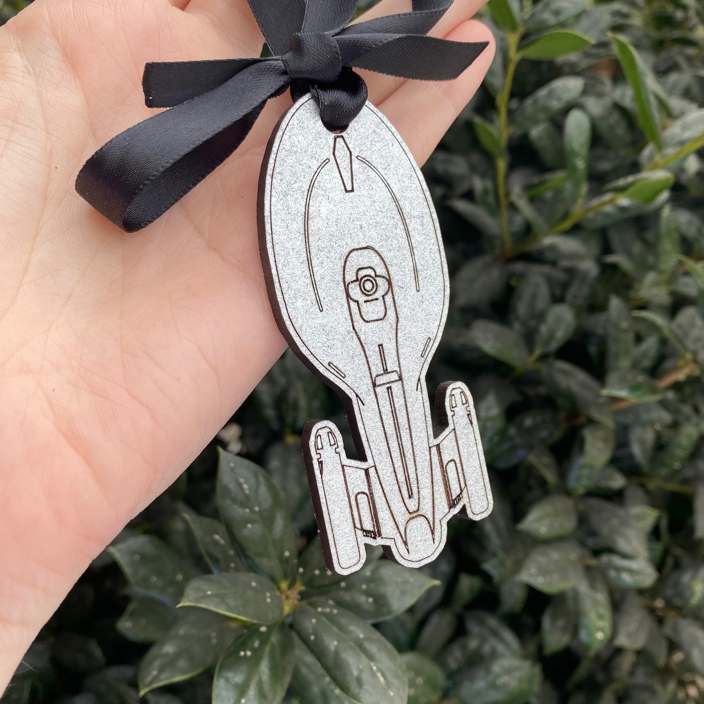 Trek Ships Wood Ornaments - Individual and set!!