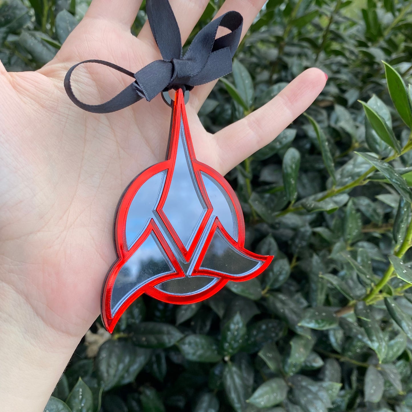 Klingon Mirror Insignia Ornament