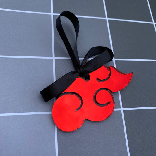 Red Cloud Mirror Acrylic Ornament