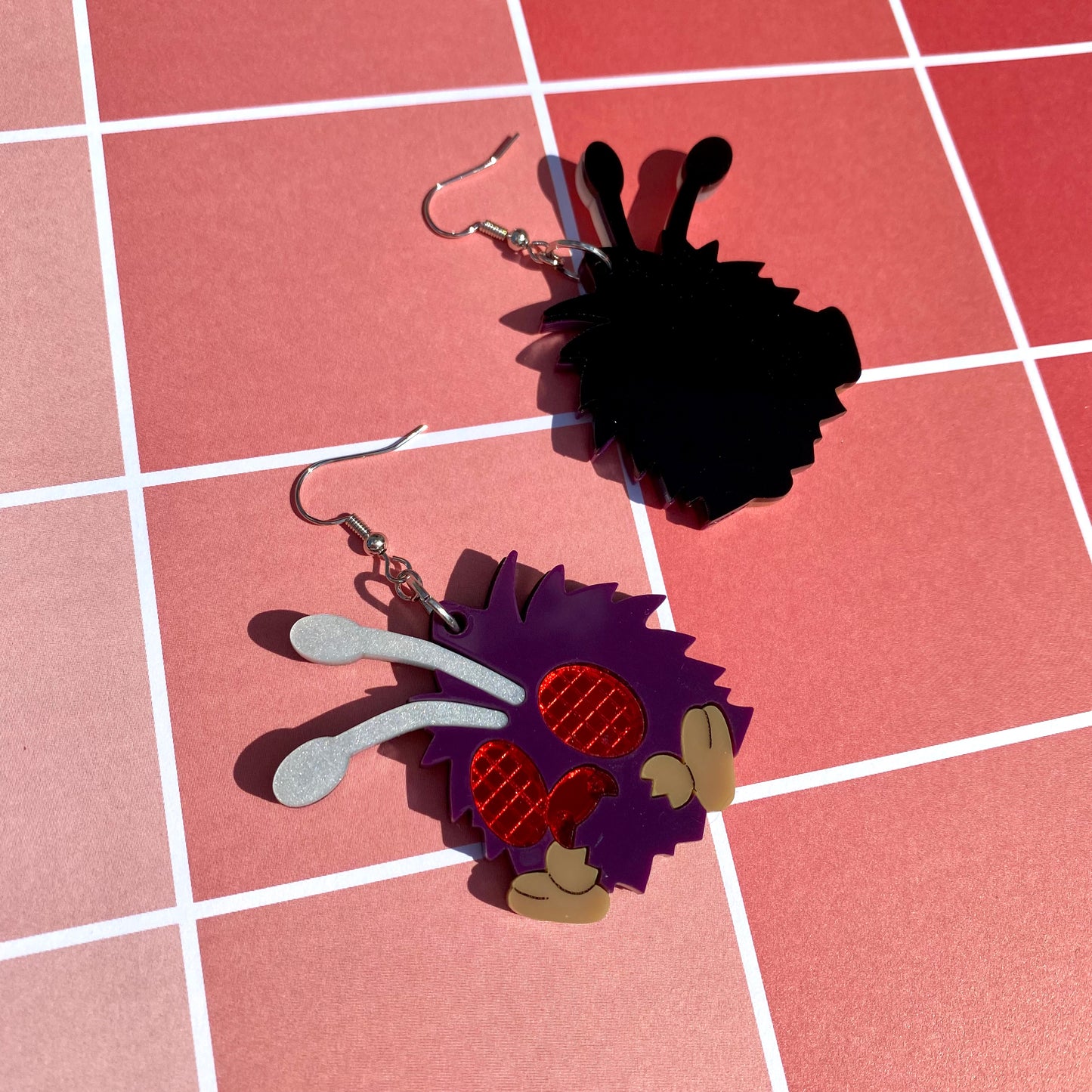 Venonat Acrylic Earrings
