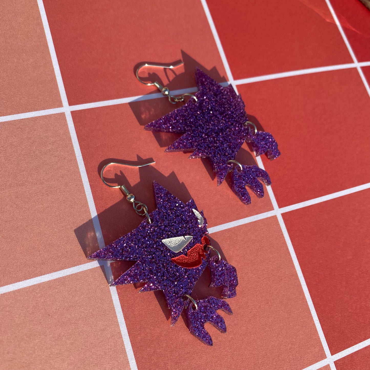 Haunter Mega Glitter Acrylic Earrings