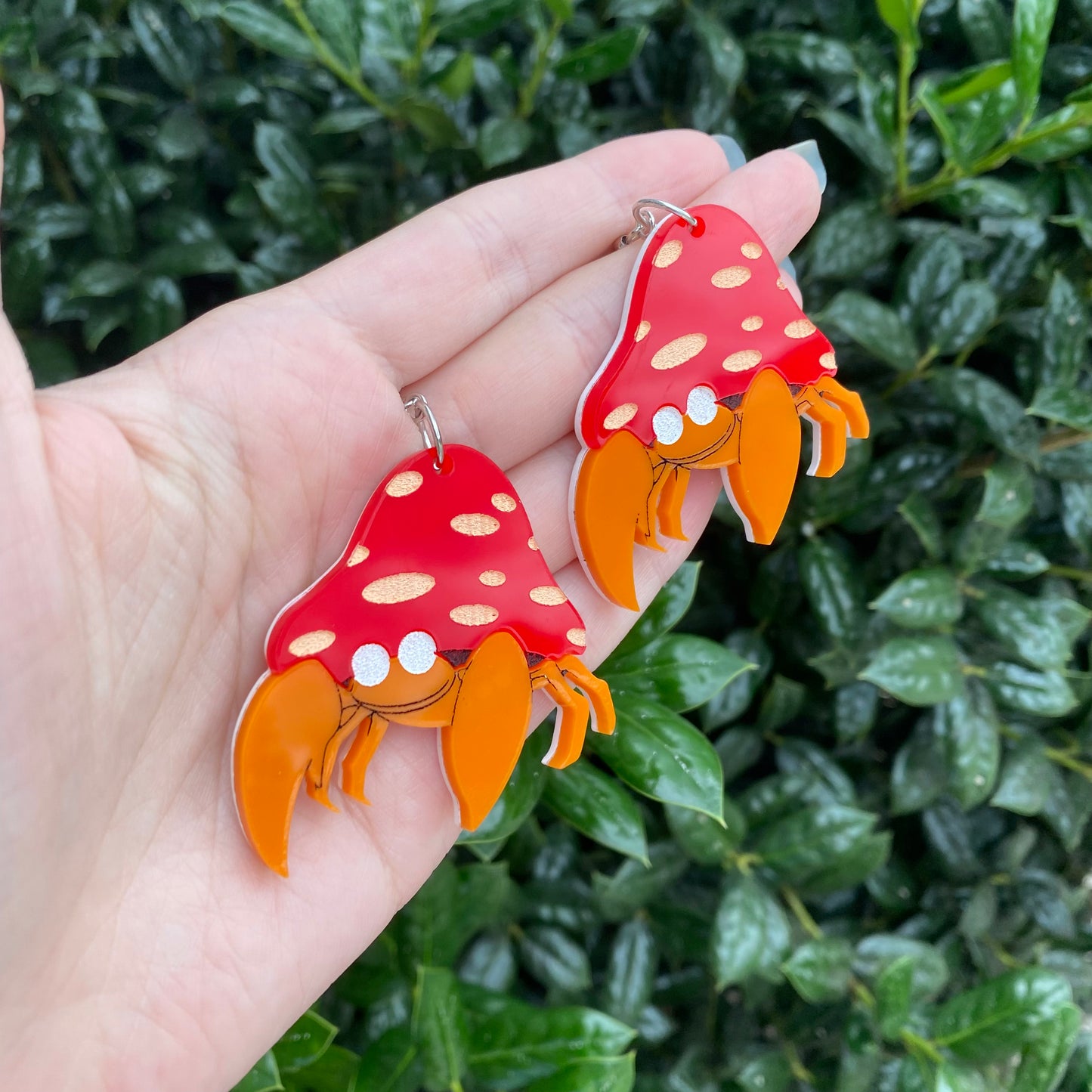 Parasect Acrylic Earrings