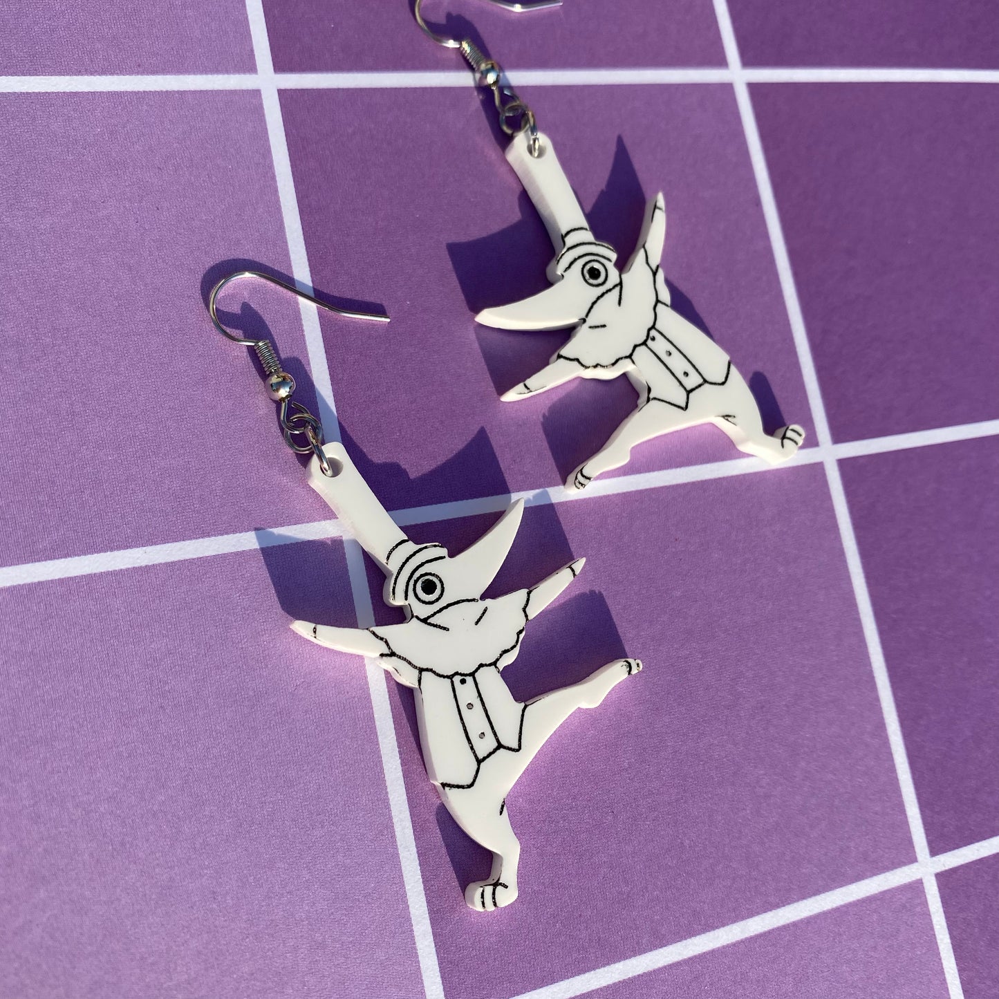 You FOOL— Acrylic Earrings