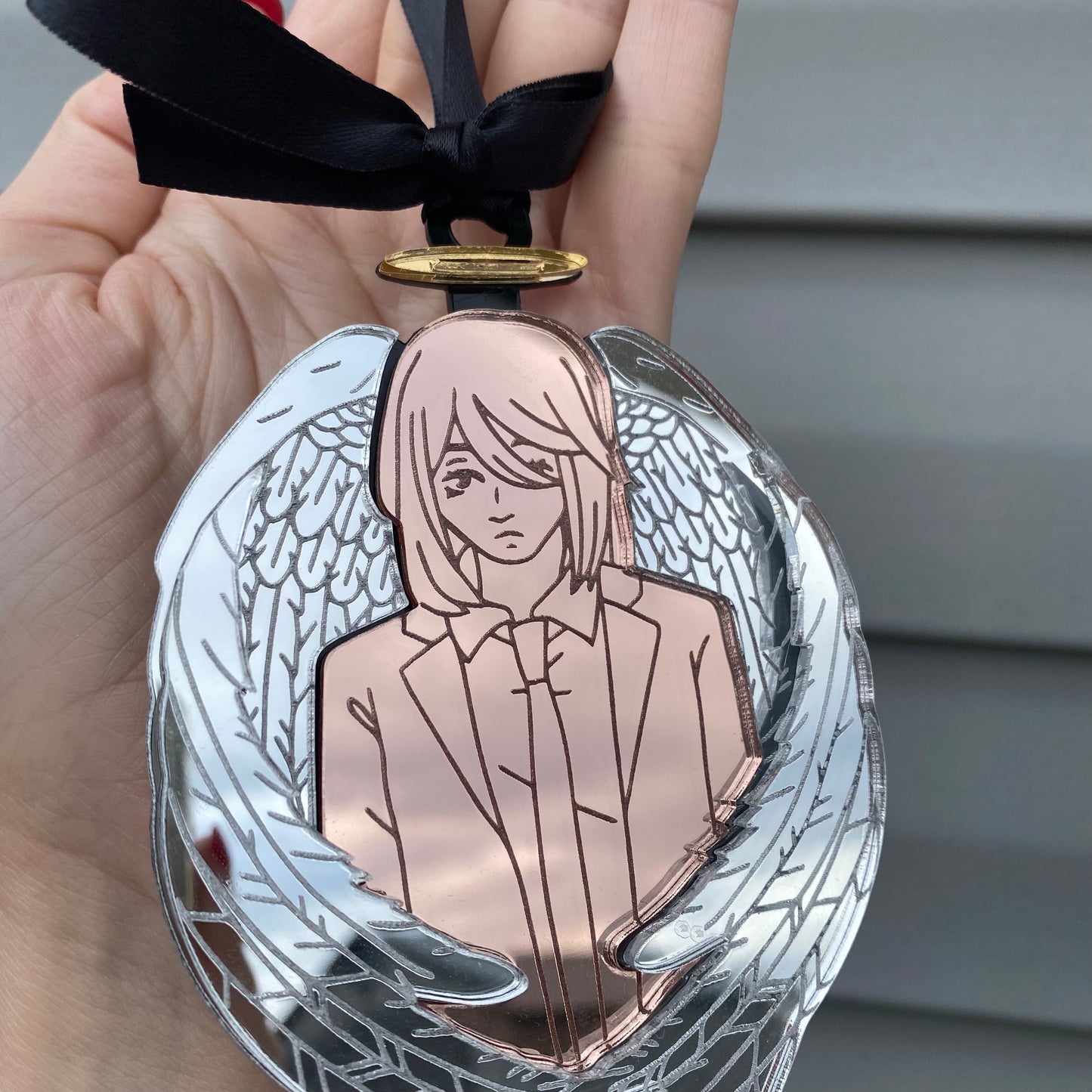 Angel Devil Acrylic Ornament