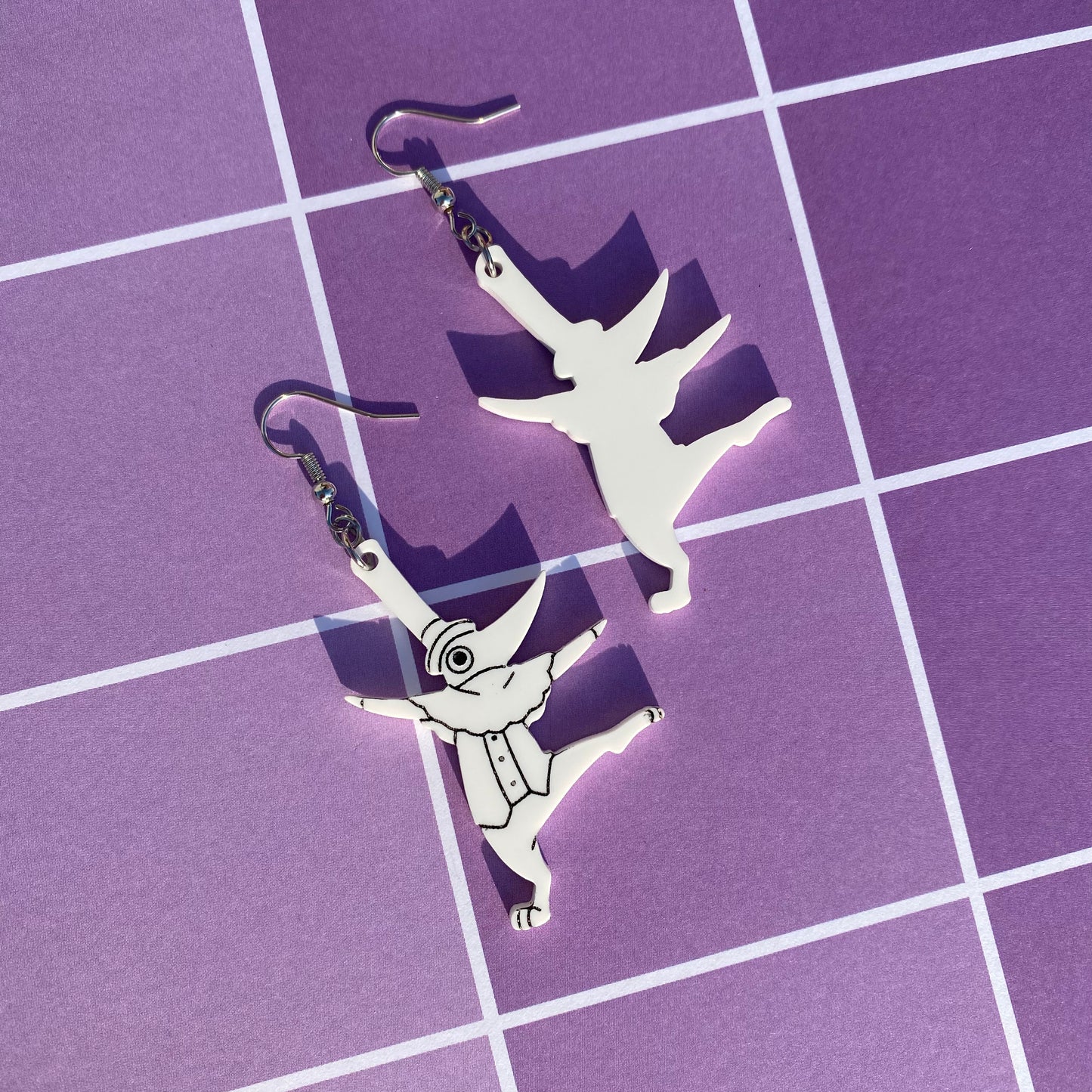 You FOOL— Acrylic Earrings
