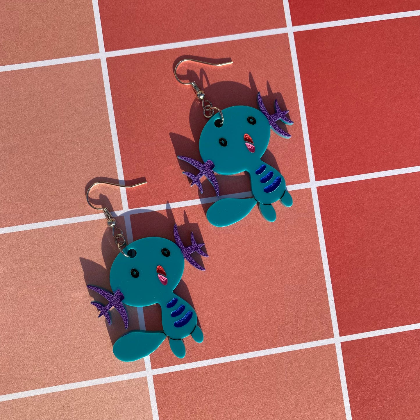 Wooper Acrylic Earrings