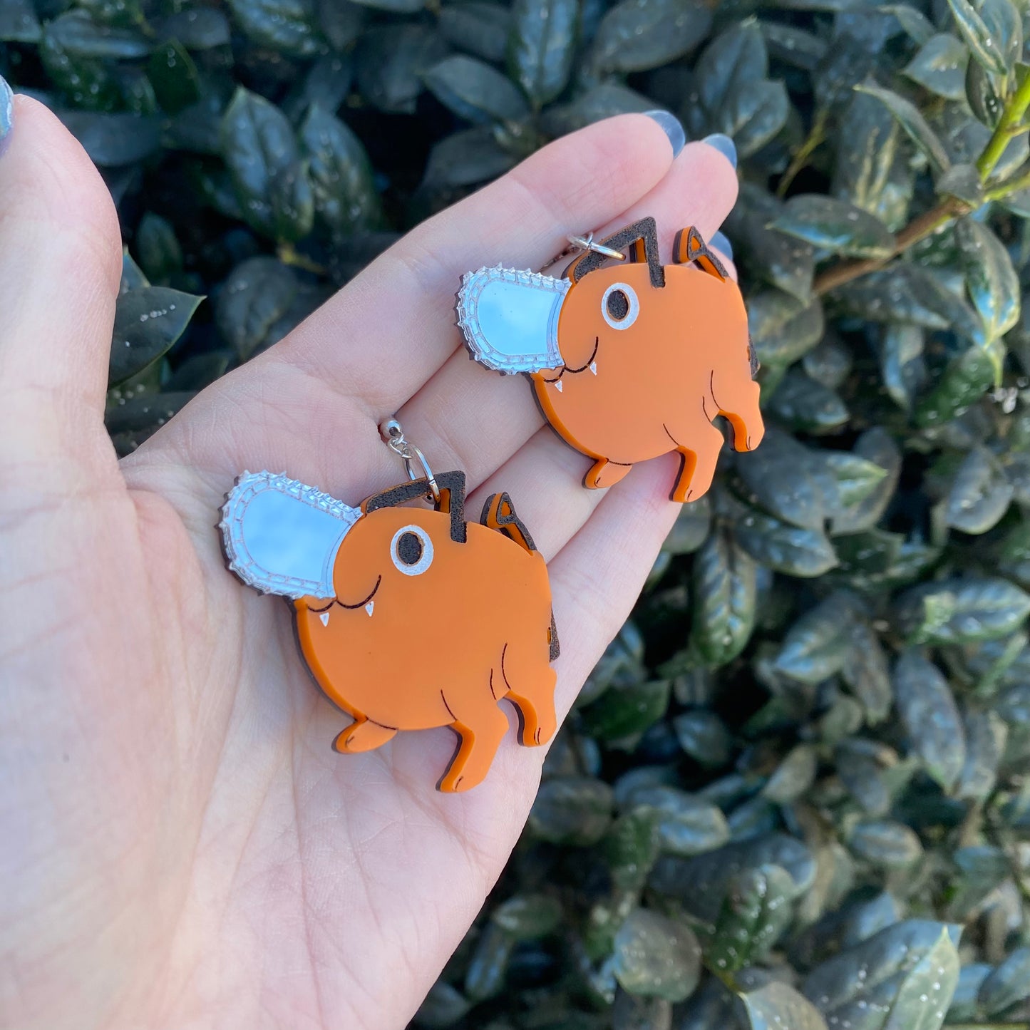 Pochita Acrylic Earrings