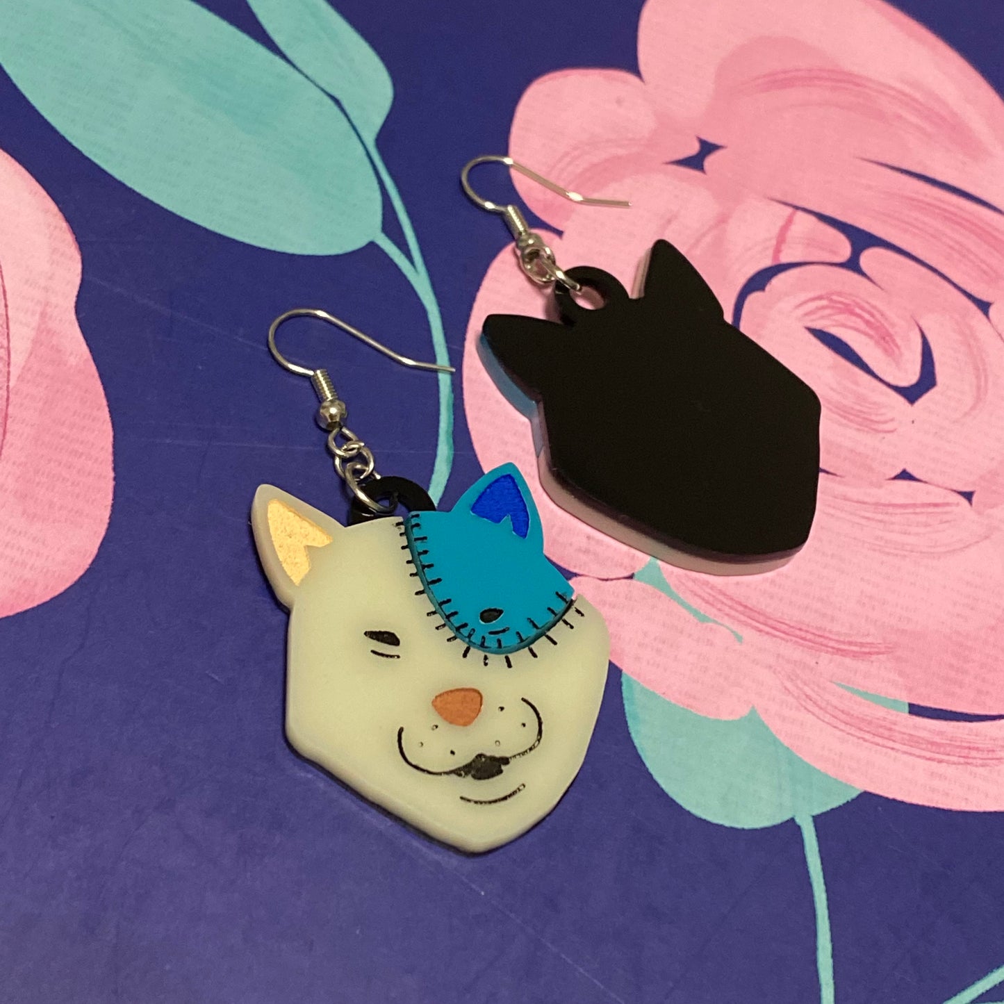 BECK Dog Acrylic Earrings