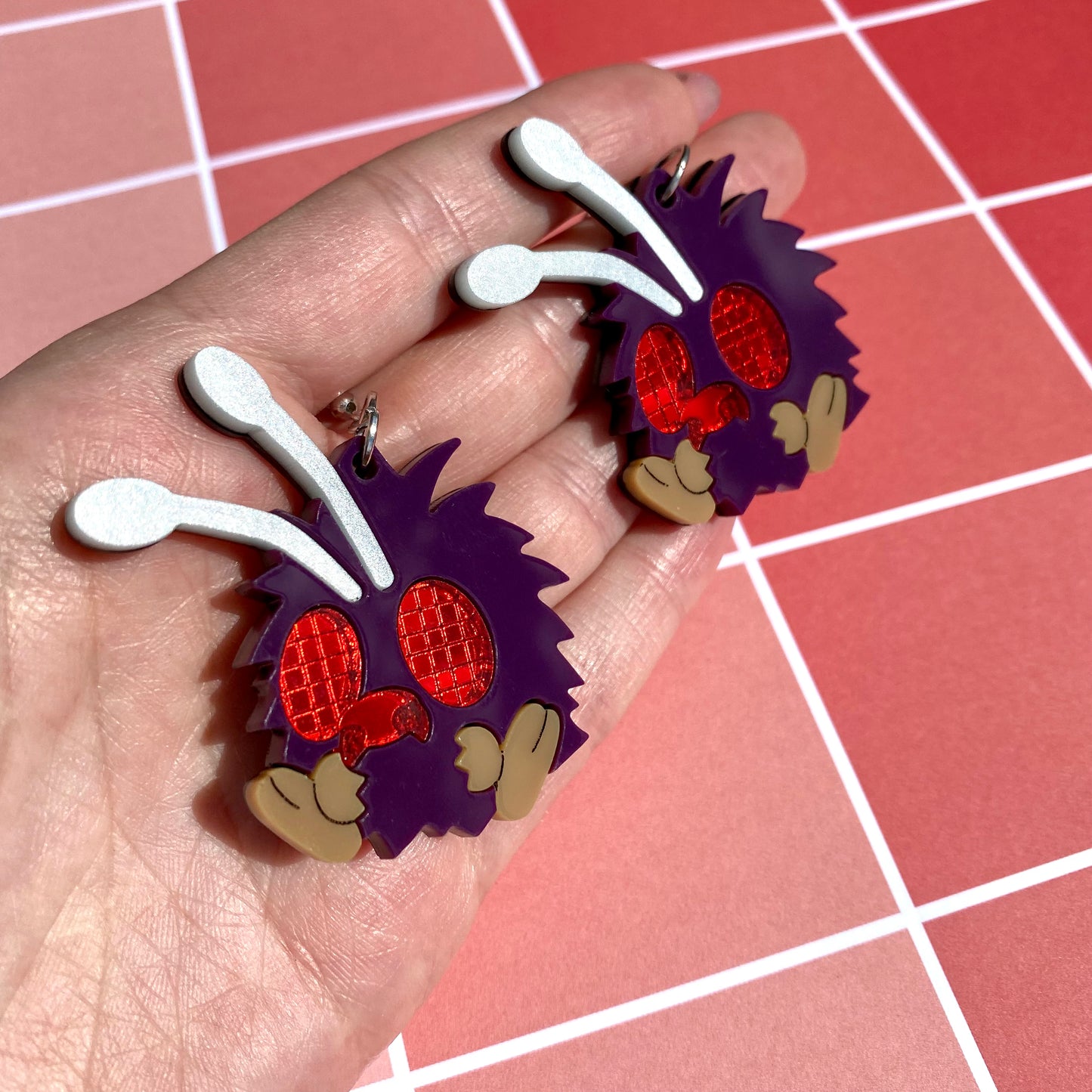 Venonat Acrylic Earrings