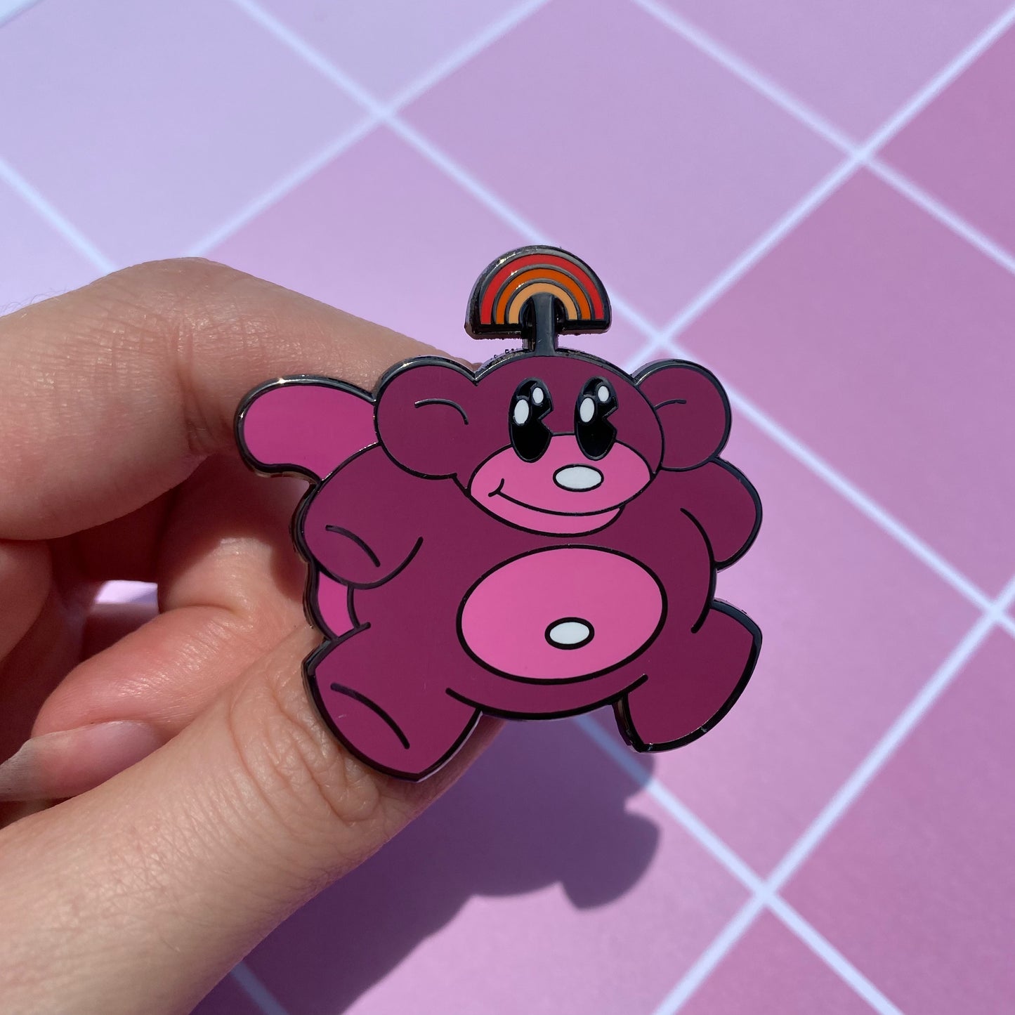 Rainbow Monkey Pride Edition Hard Enamel Pins