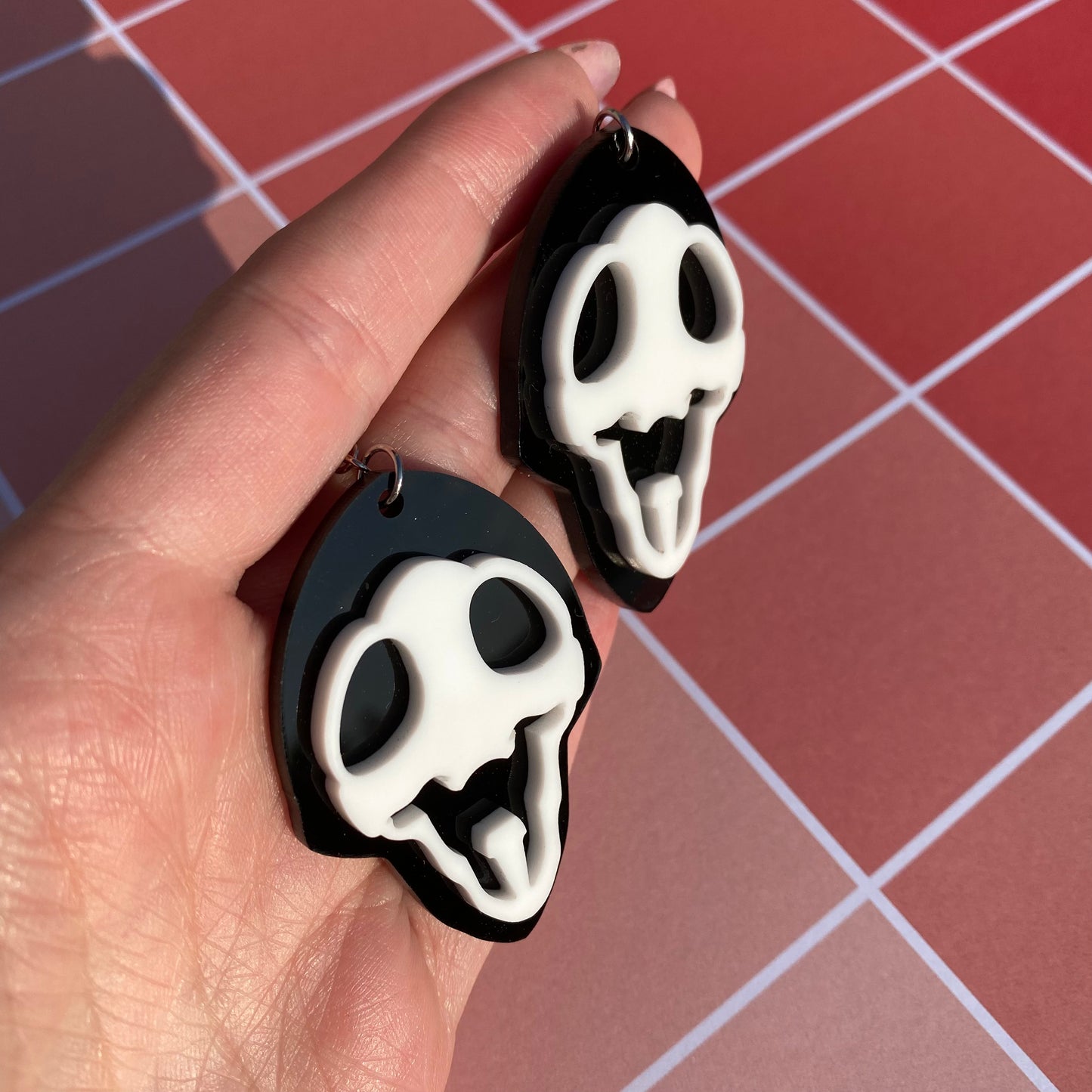 NGE Angel Zeruel Inspired Acrylic Earrings