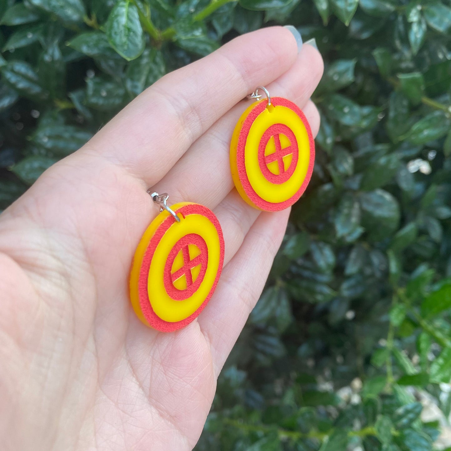 Power Eyes Chainsaw Man Inspired Acrylic Earrings