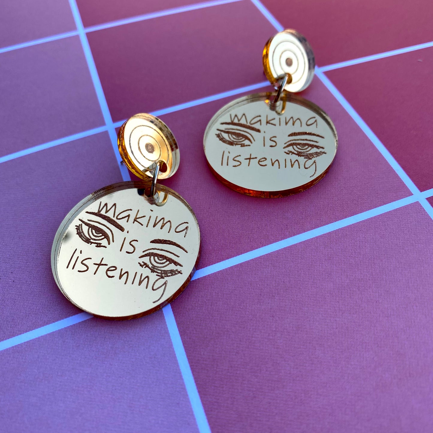 Makima is Listening Golden Studs