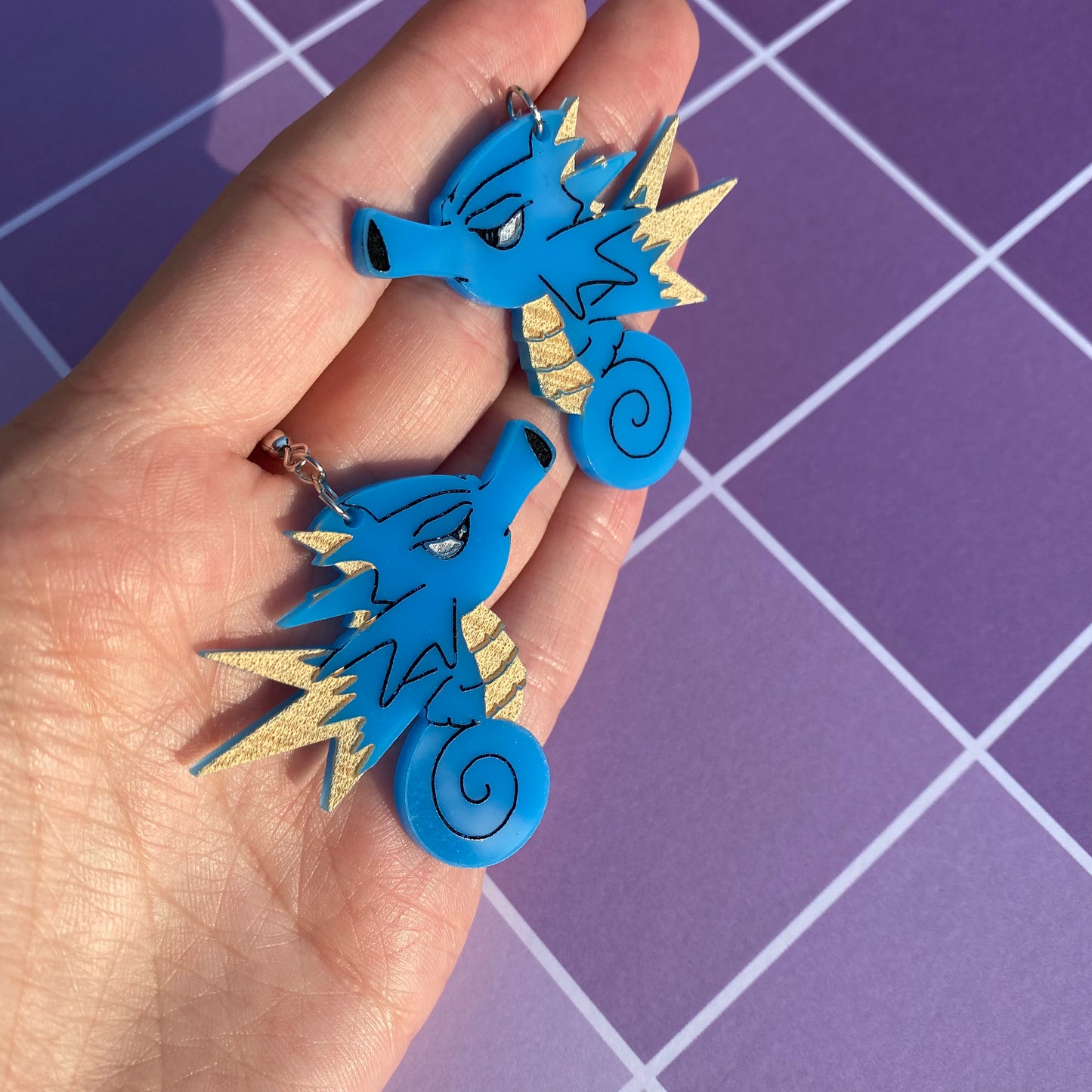 Seadra Acrylic Earrings