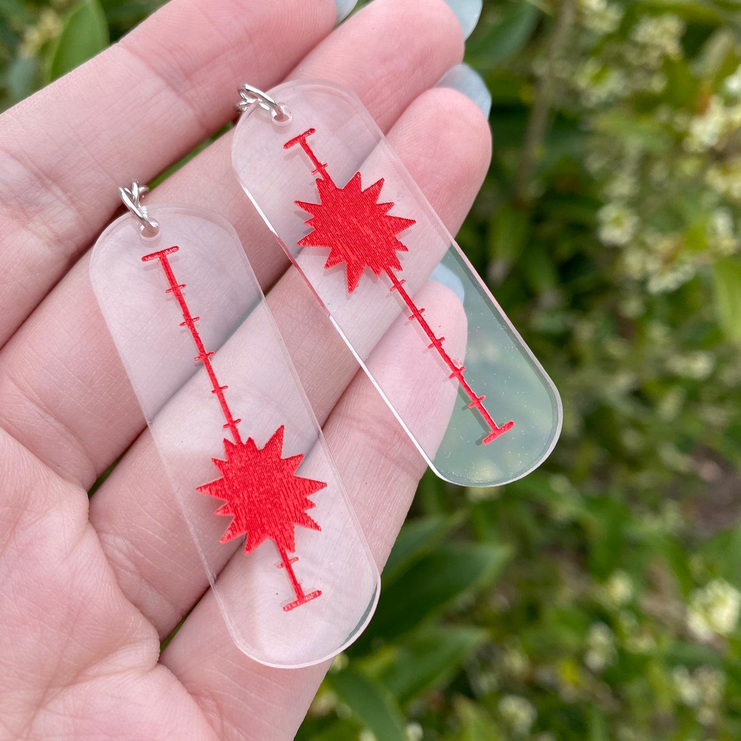 Ratio Technique Acrylic Earrings