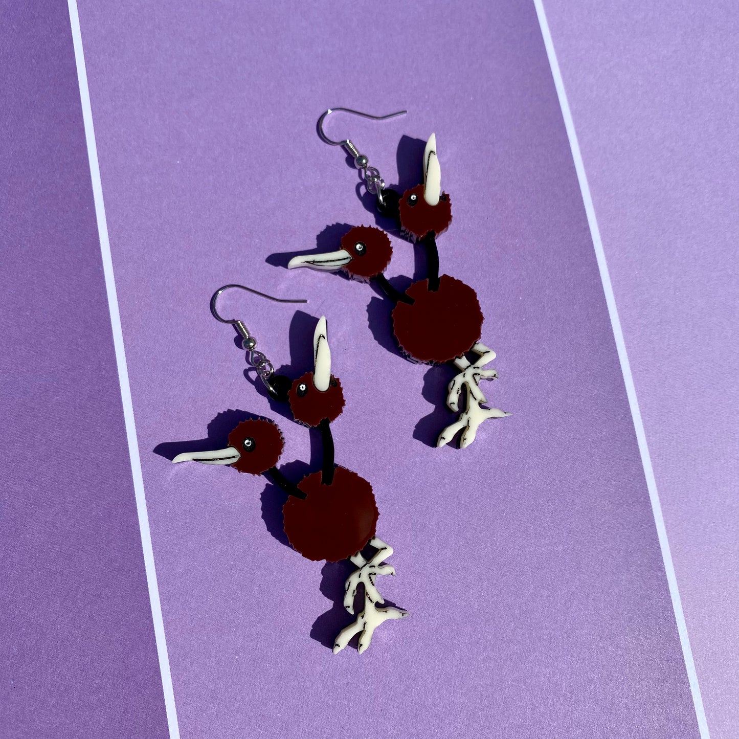 Doduo Acrylic Earrings