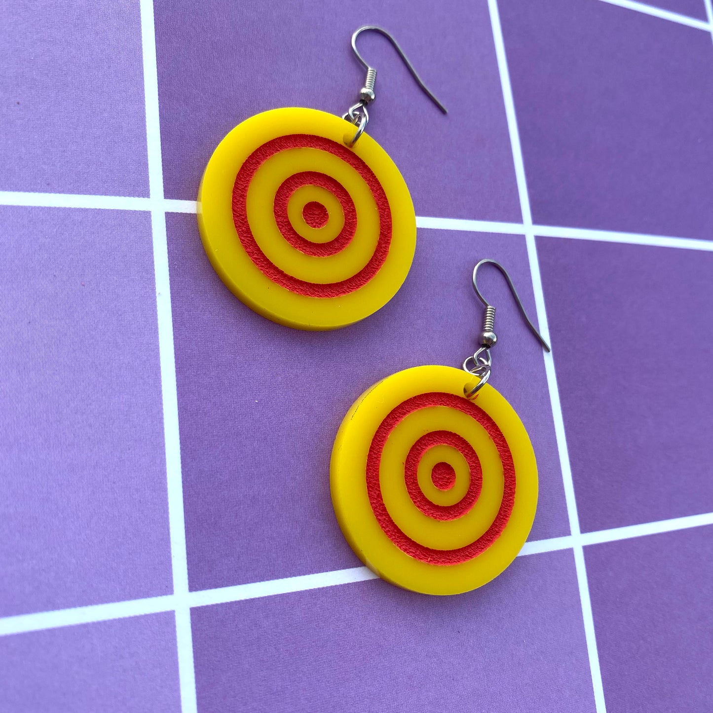 Makima Eyes Chainsaw Man Inspired Acrylic Earrings