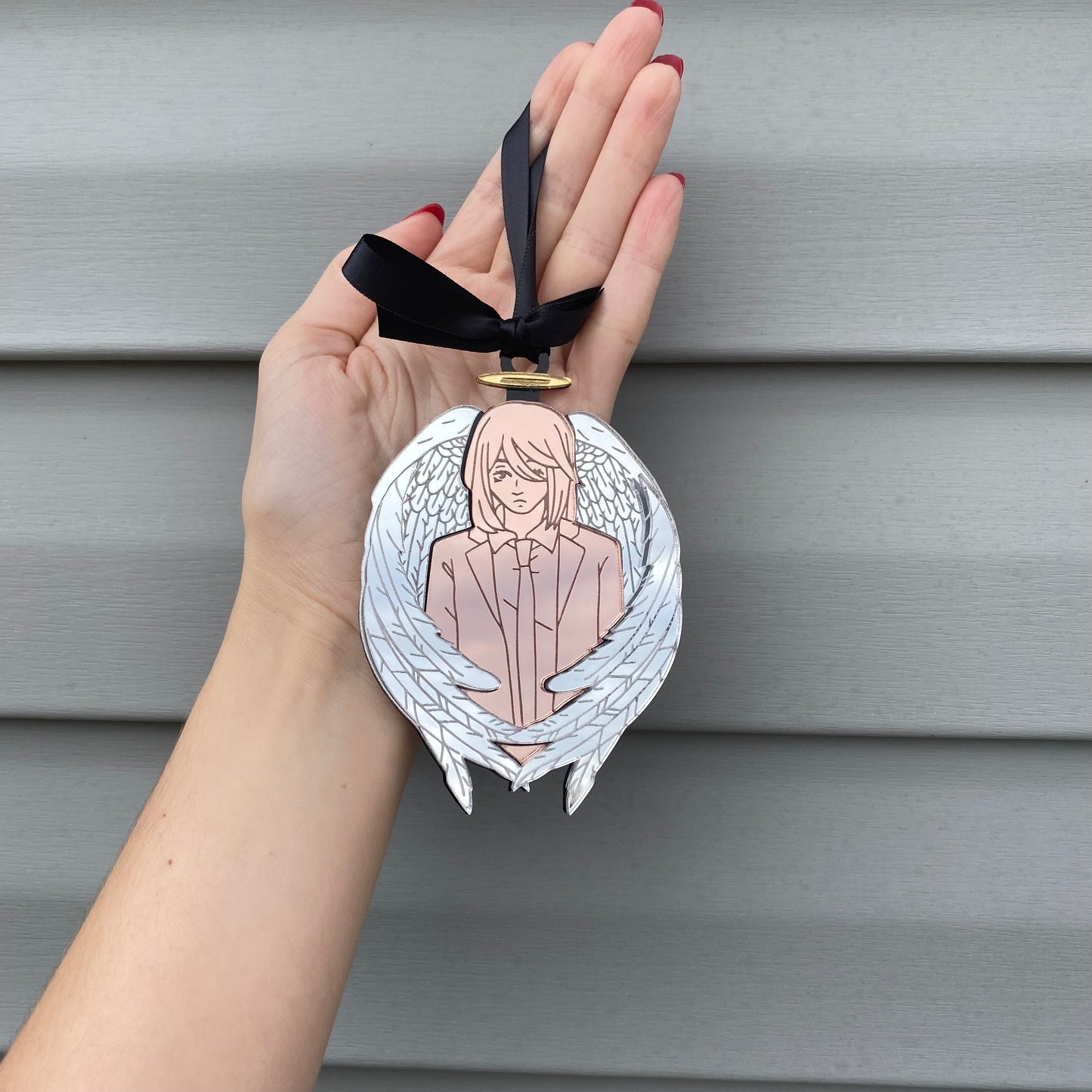 Angel Devil Acrylic Ornament