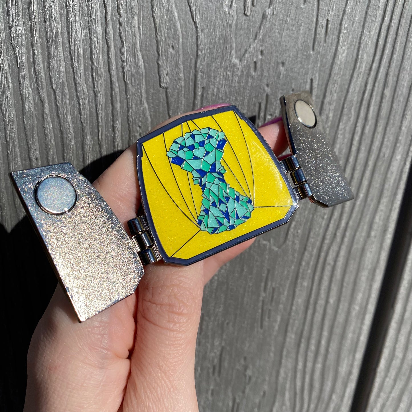 The Orb of the Prophets Hinge Enamel Pin