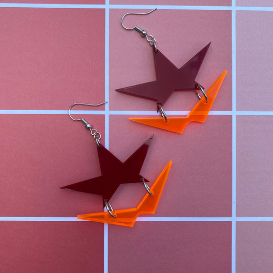 Aniki’s Glasses Acrylic Earrings