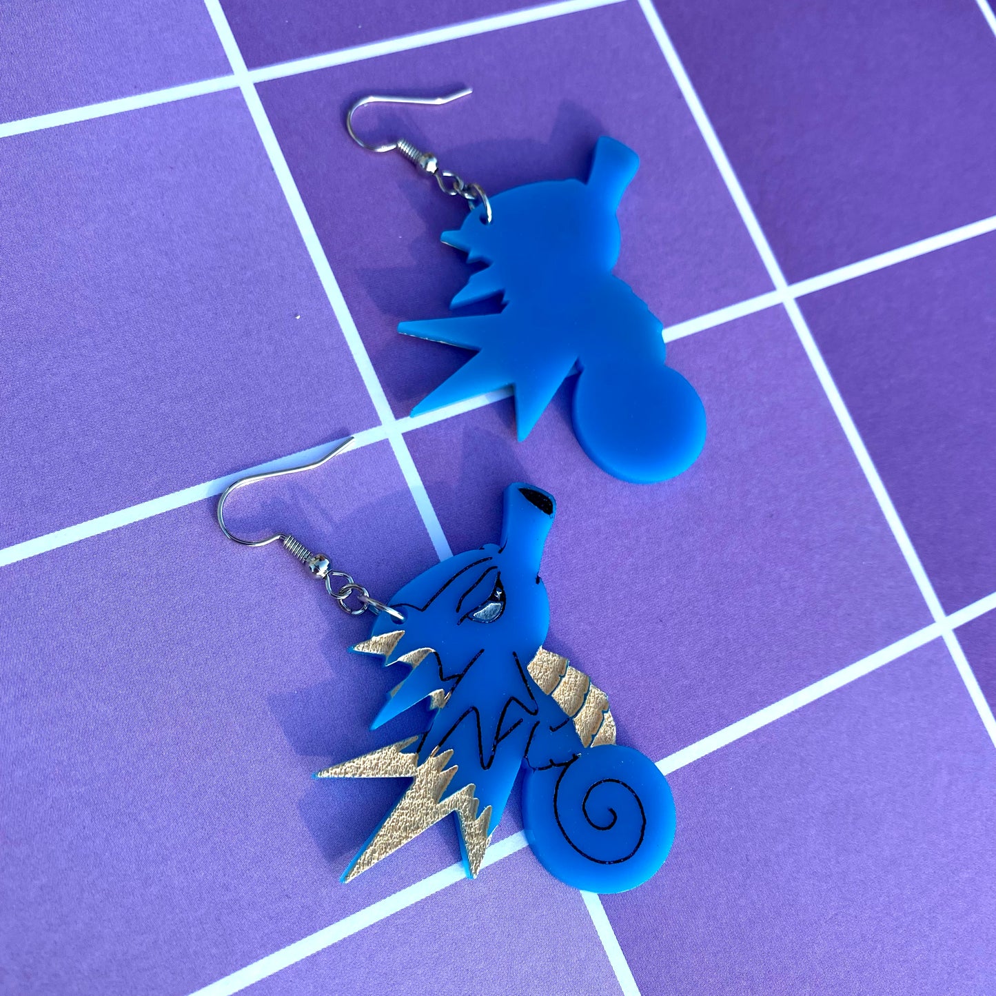 Seadra Acrylic Earrings
