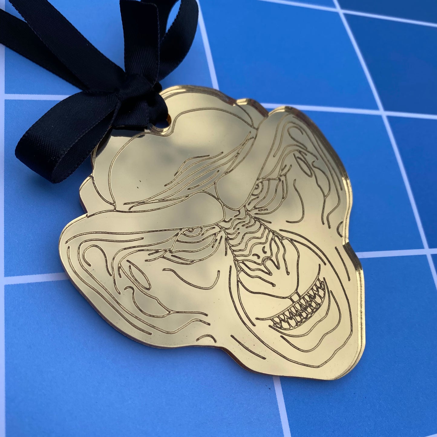 Grand Nagus Golden Mirror Acrylic Ornament