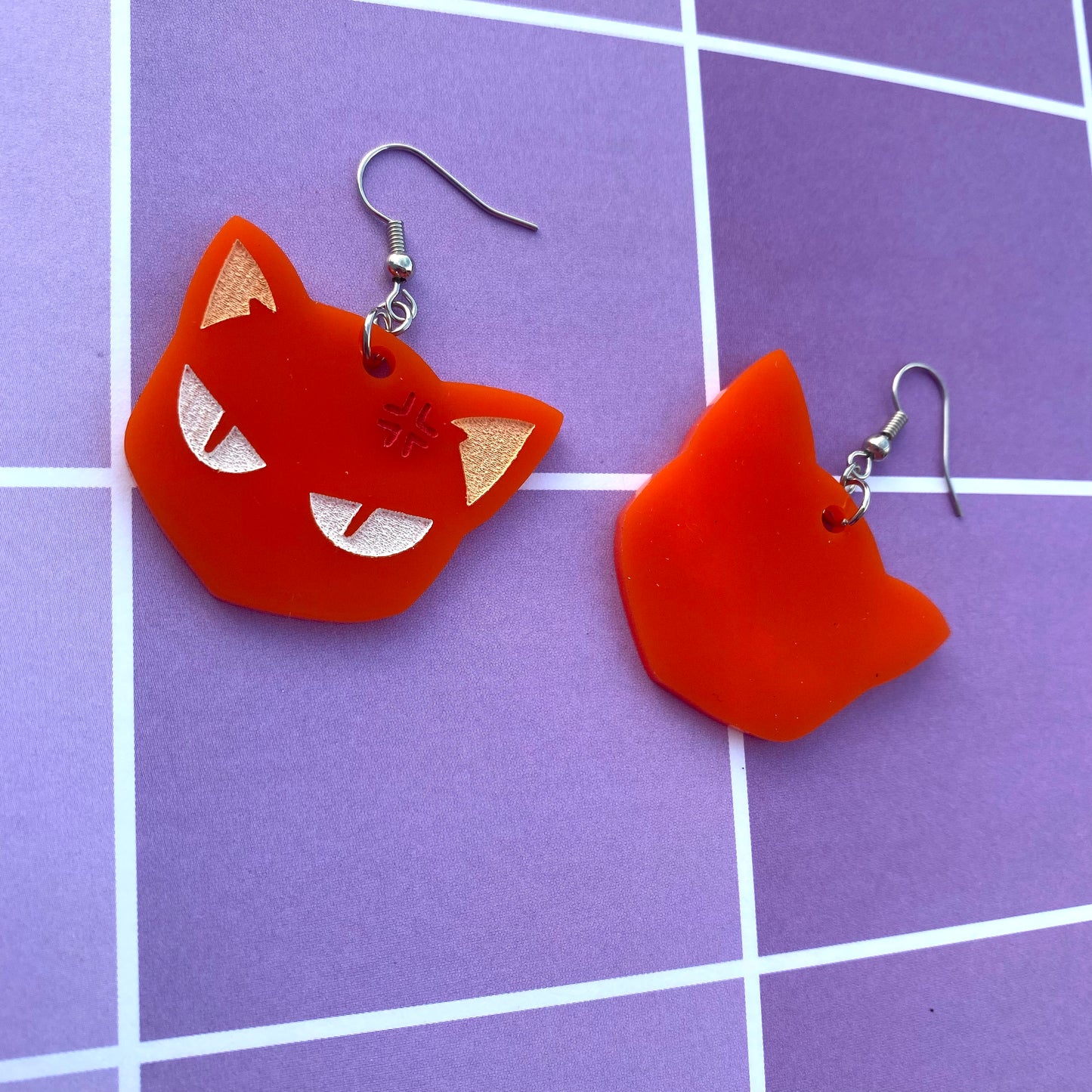 Cat Kyo Acrylic Earrings