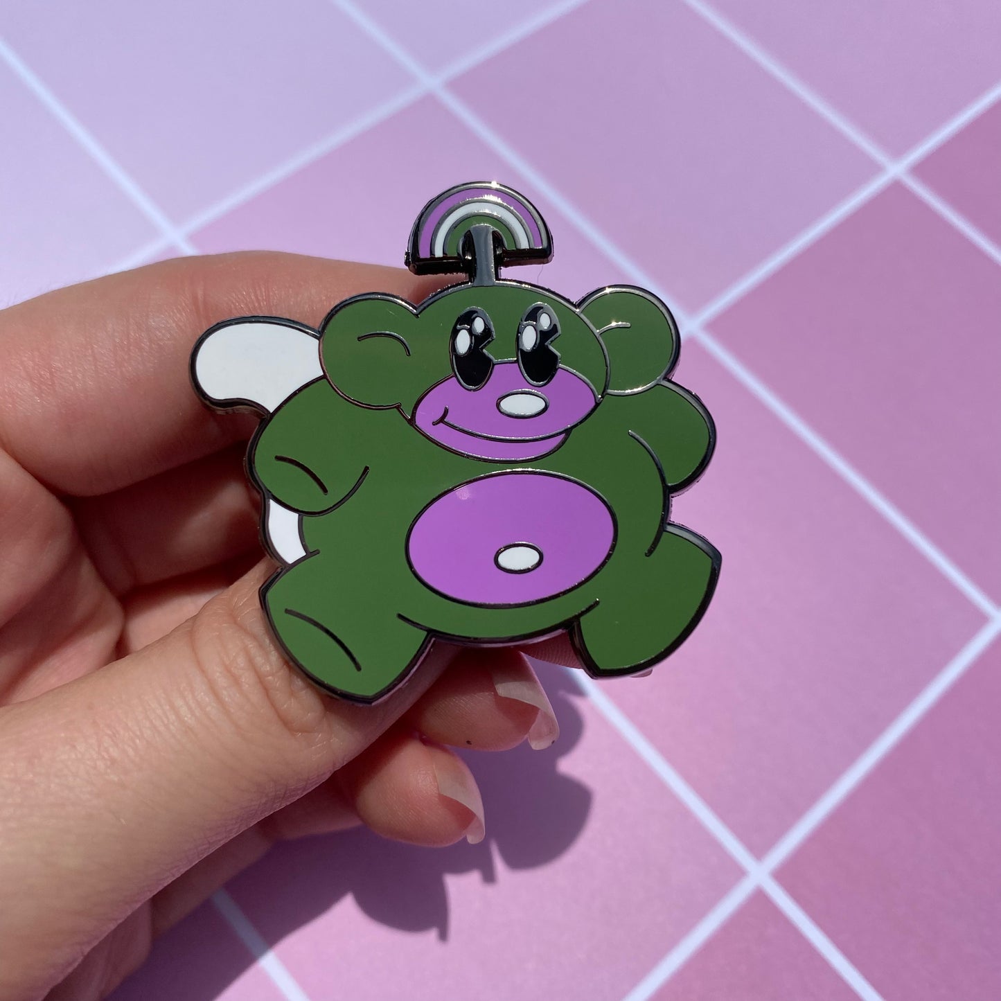 Rainbow Monkey Pride Edition Hard Enamel Pins