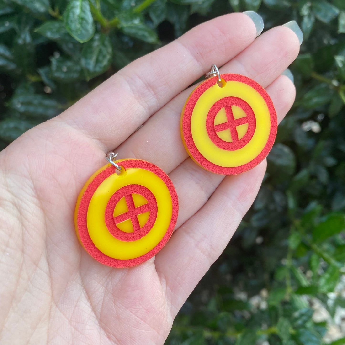 Power Eyes Chainsaw Man Inspired Acrylic Earrings