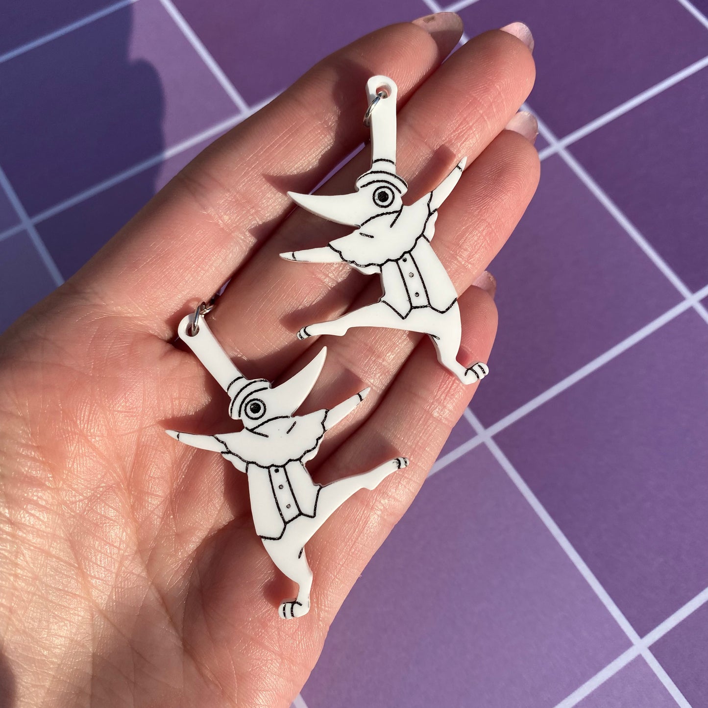 You FOOL— Acrylic Earrings