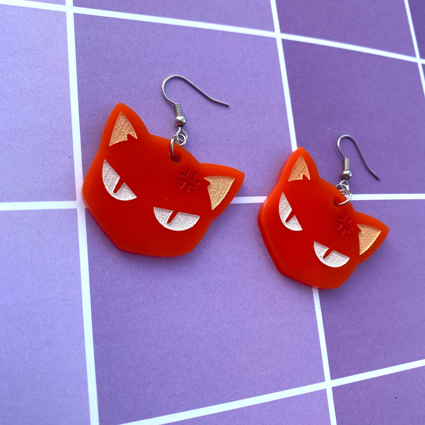 Cat Kyo Acrylic Earrings